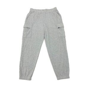 Bench Women's Waffle Cargo Lounge Pants / Light Grey / Various Sizes